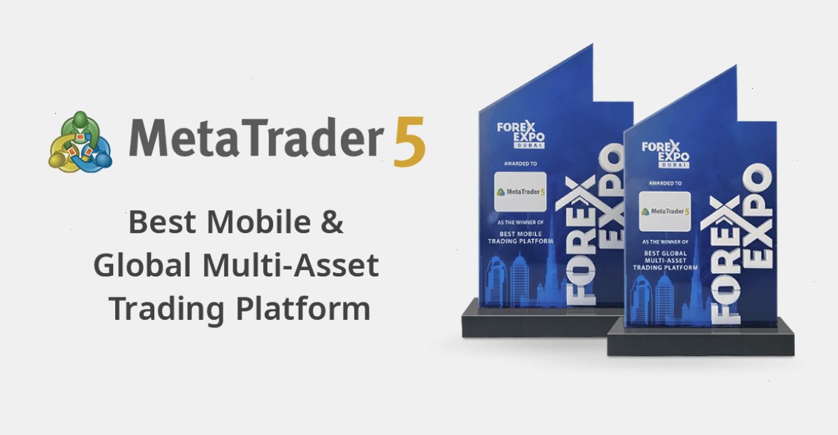 MetaTrader 5荣获2023迪拜外汇博览会的两项大奖